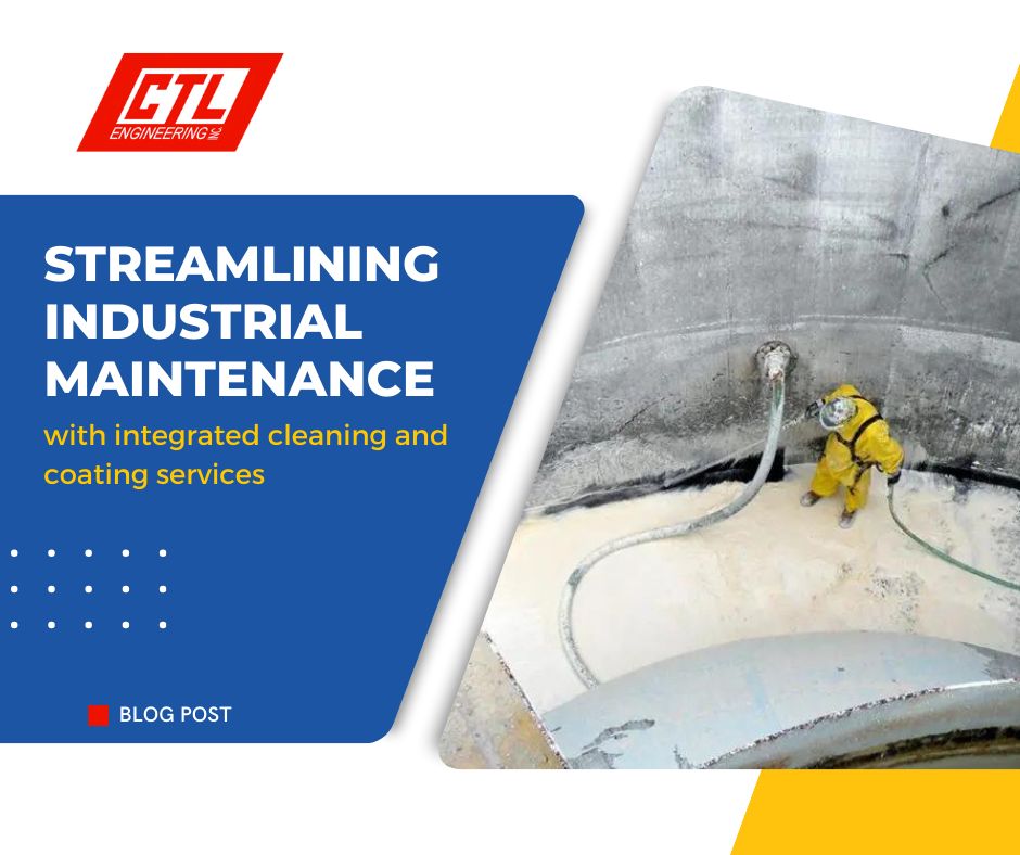 Streamlining industrial maintenance with integrated cleaning and coatings services.